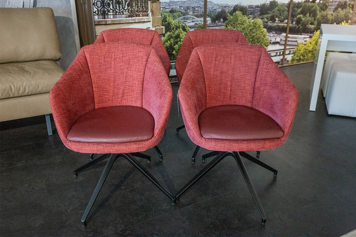 Stuhlgruppe Jana Soft von Cramer Polstermanufaktur