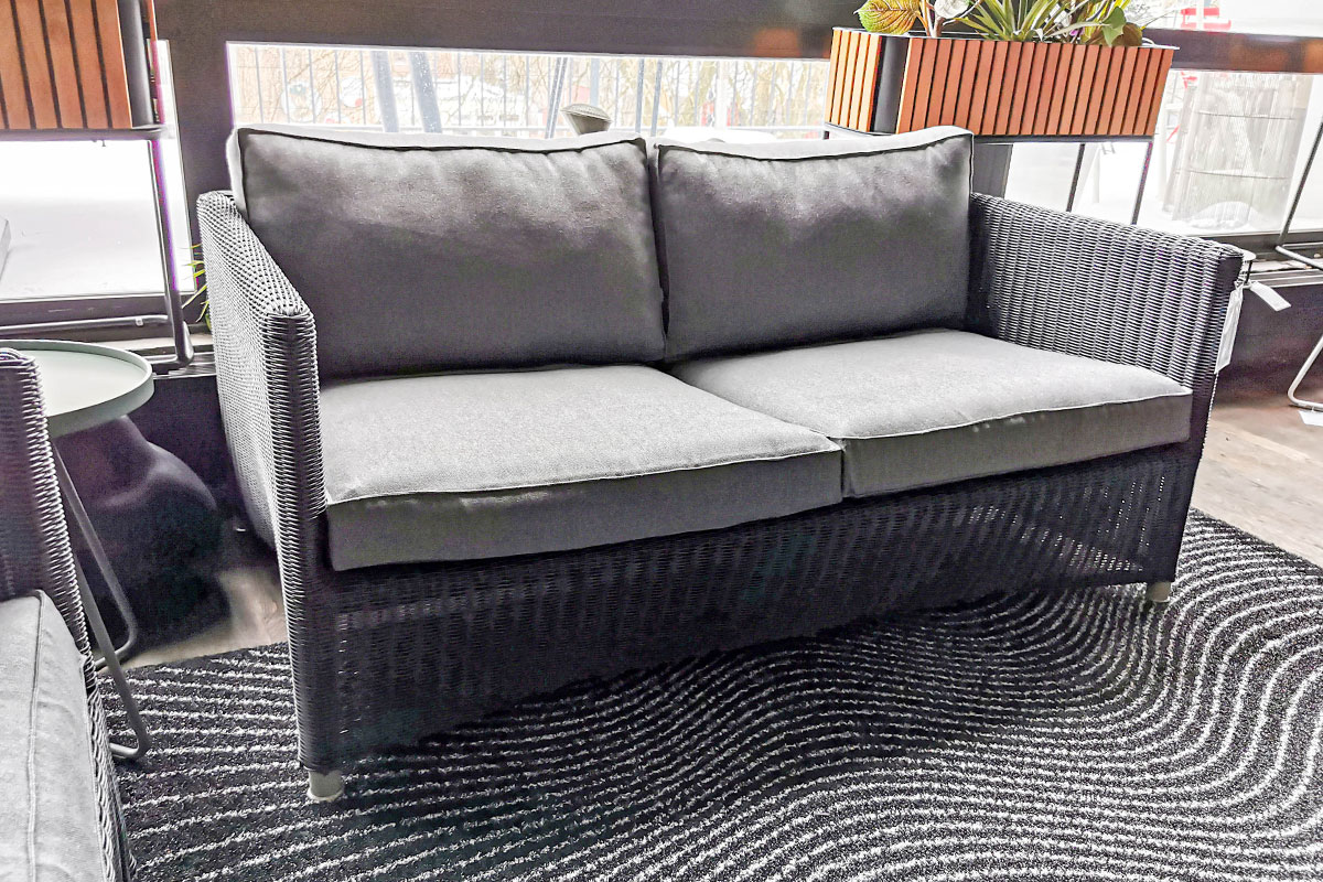 Outdoor-Sofa Diamond 2-Sitzer von Cane-line