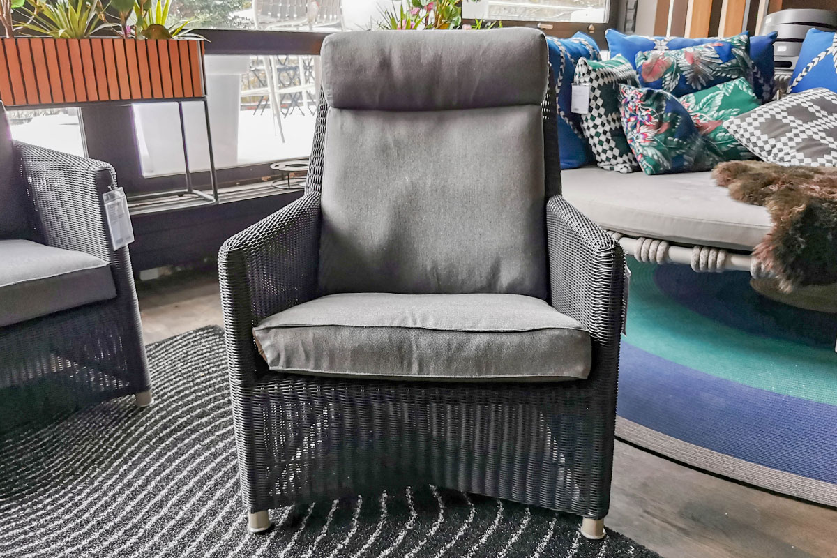 Outdoor-Highbacksessel Diamond von Cane-line