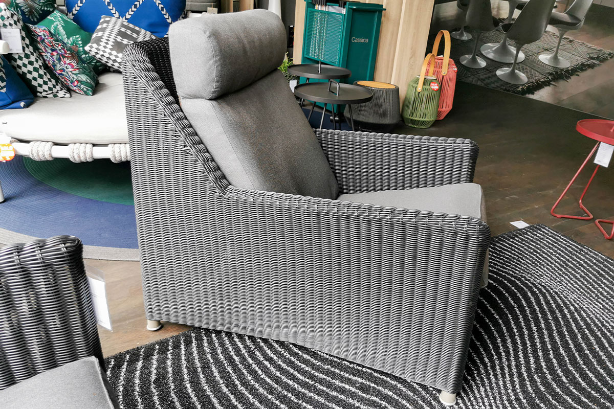 Outdoor-Highbacksessel Diamond von Cane-line