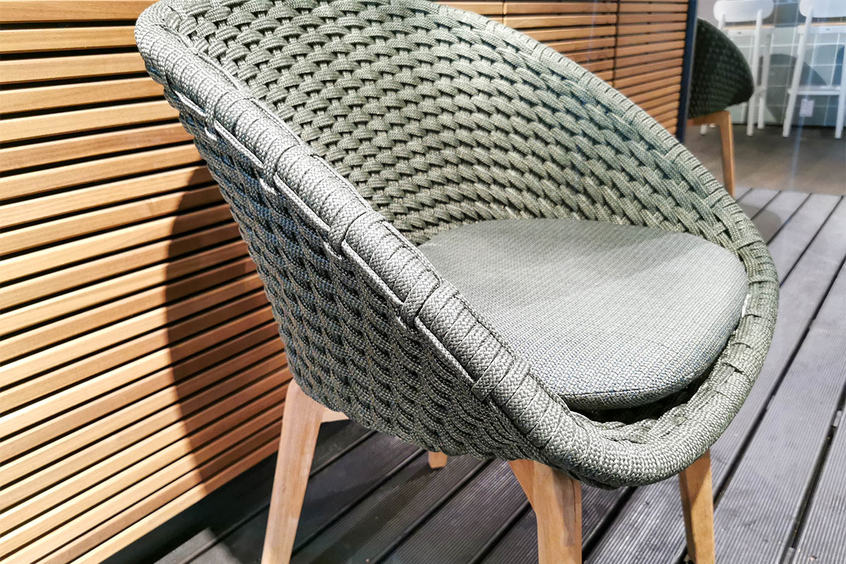 2er-Set Outdoor-Sessel Peacock von Cane-line