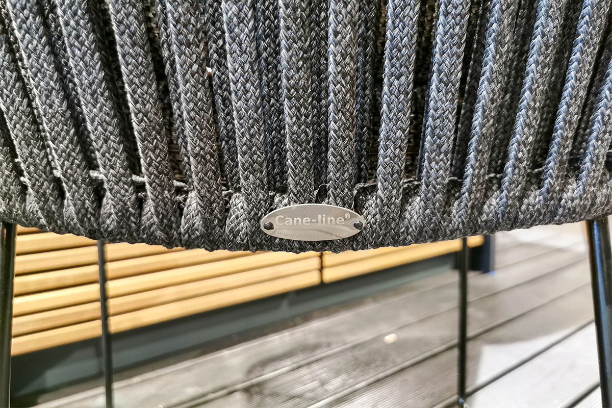 4er-Set Outdoor-Sessel Moments von Cane-line