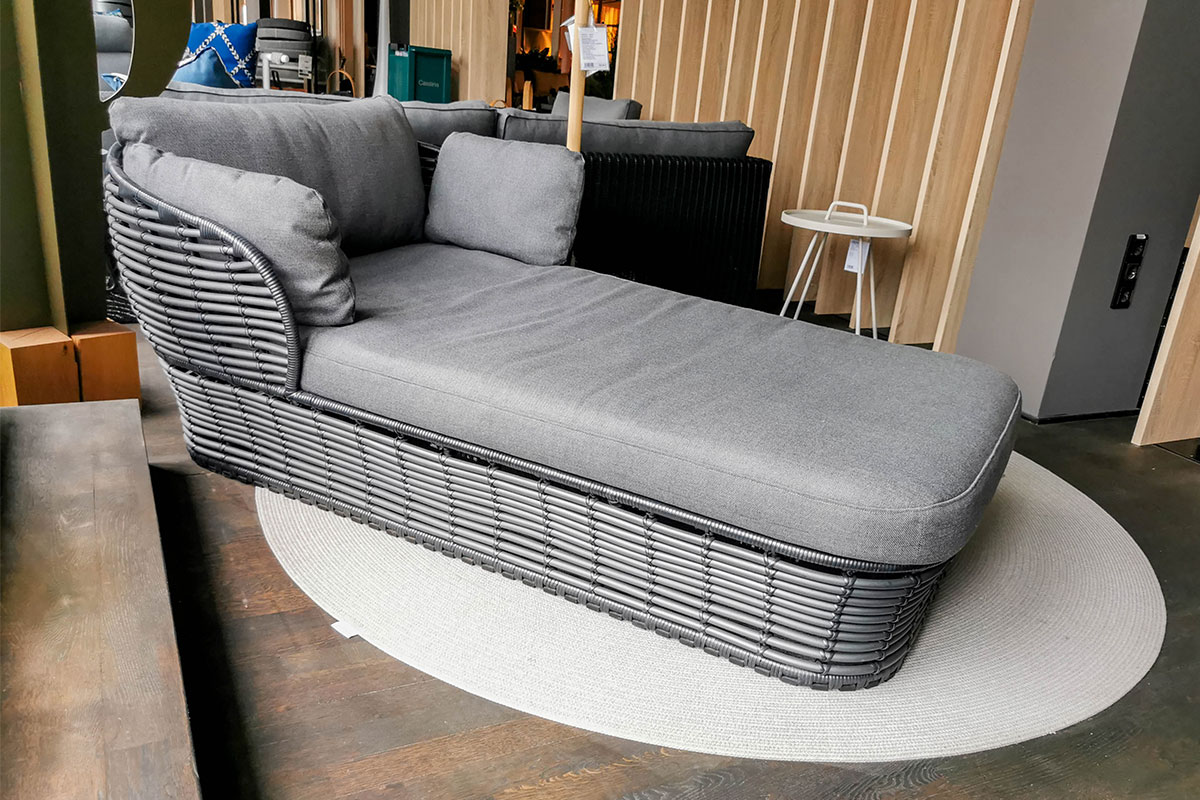 Outdoor-Daybed Basket von Cane-line für 2.790 € Outdoor-Daybed Basket von Cane-line für 2.790 €