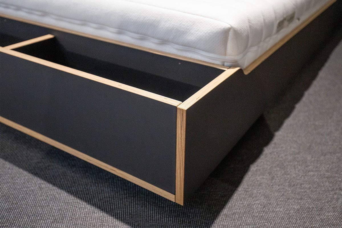 Bett Maude inkl. Lattenrost und Matratze von M�ller M�belwerkst�tten