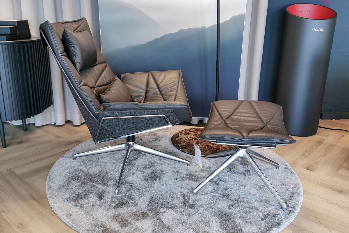 Loungesessel Nest inkl. Hocker von KFF