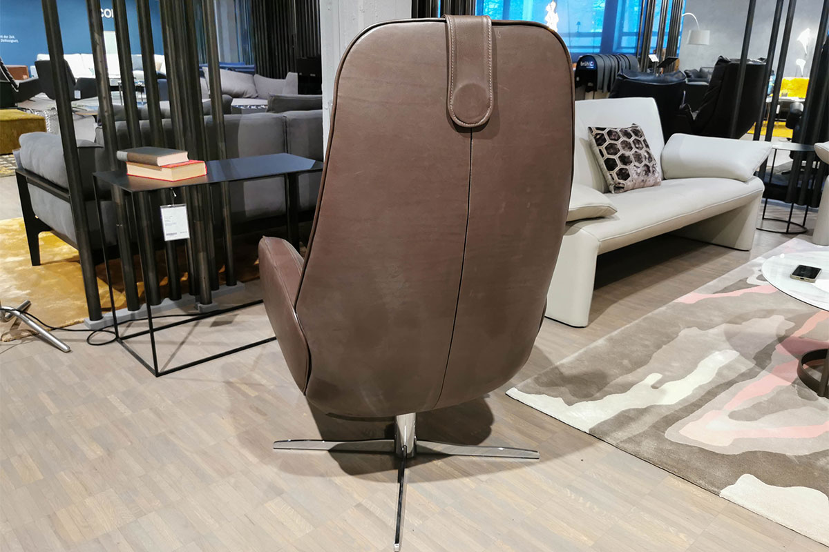 Relaxsessel Cosy Ghost mono-move medi Leder Lotila Cappuccino von Jori