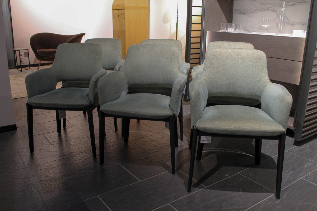 Stuhl Devon 6er Gruppe von Molteni&C im Sale