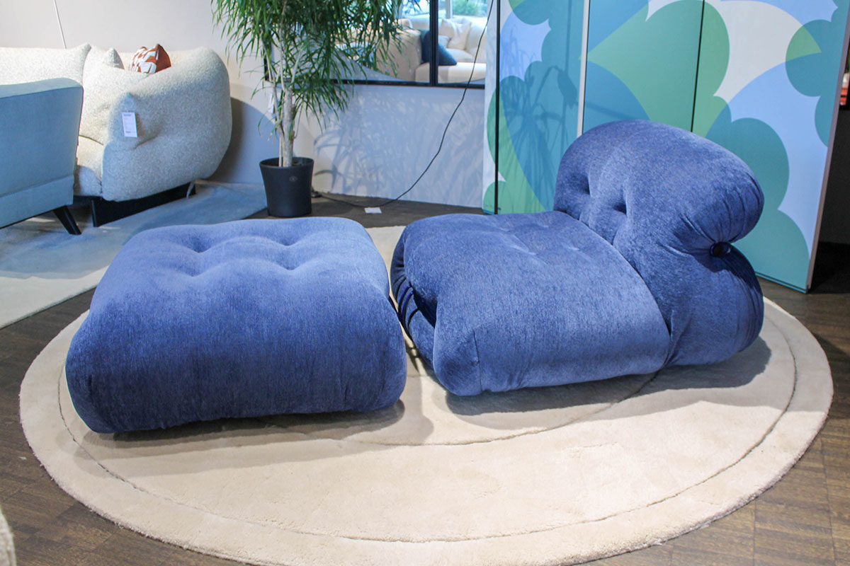 Sessel Soriana 944 inkl. Hocker von Cassina