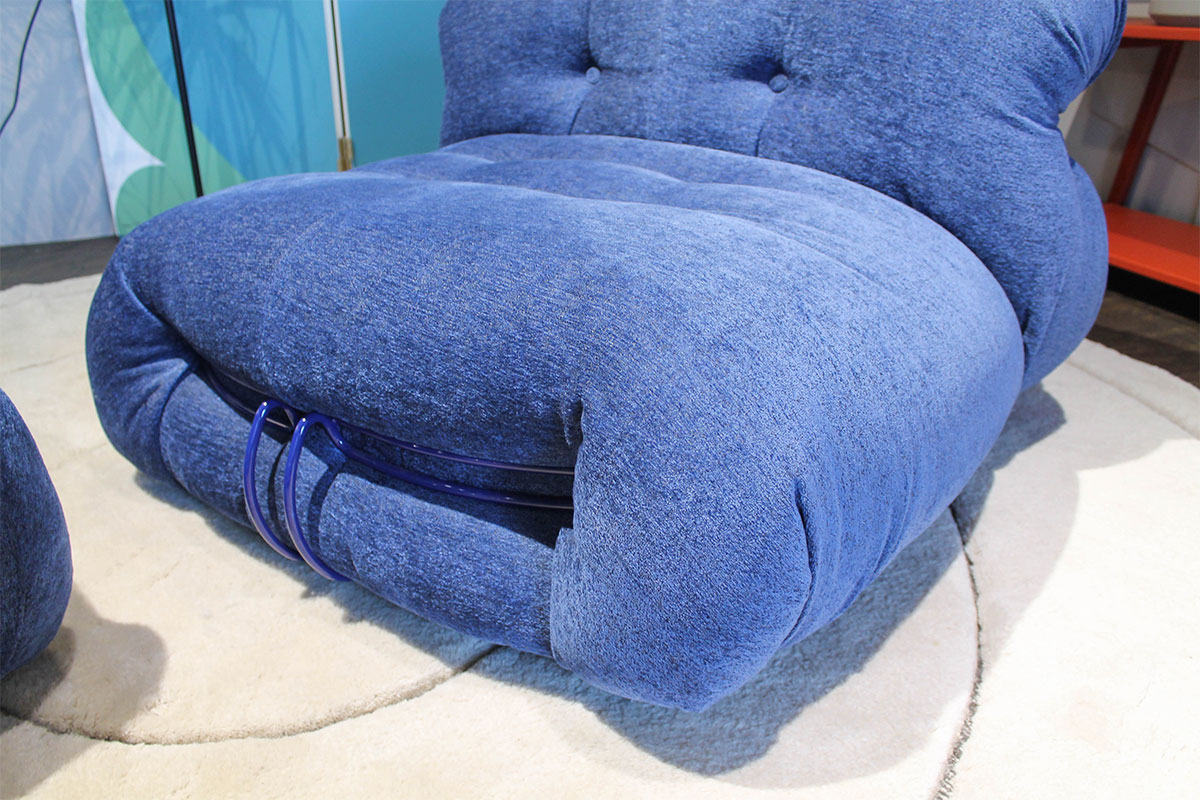 Sessel Soriana 944 inkl. Hocker von Cassina