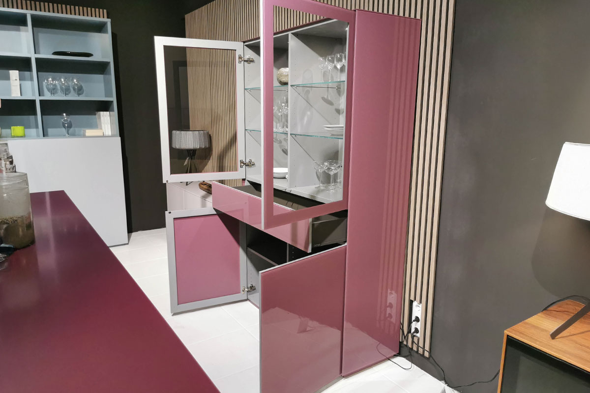 Vitrine Velare Rosewood von Cramer Holzmanufaktur