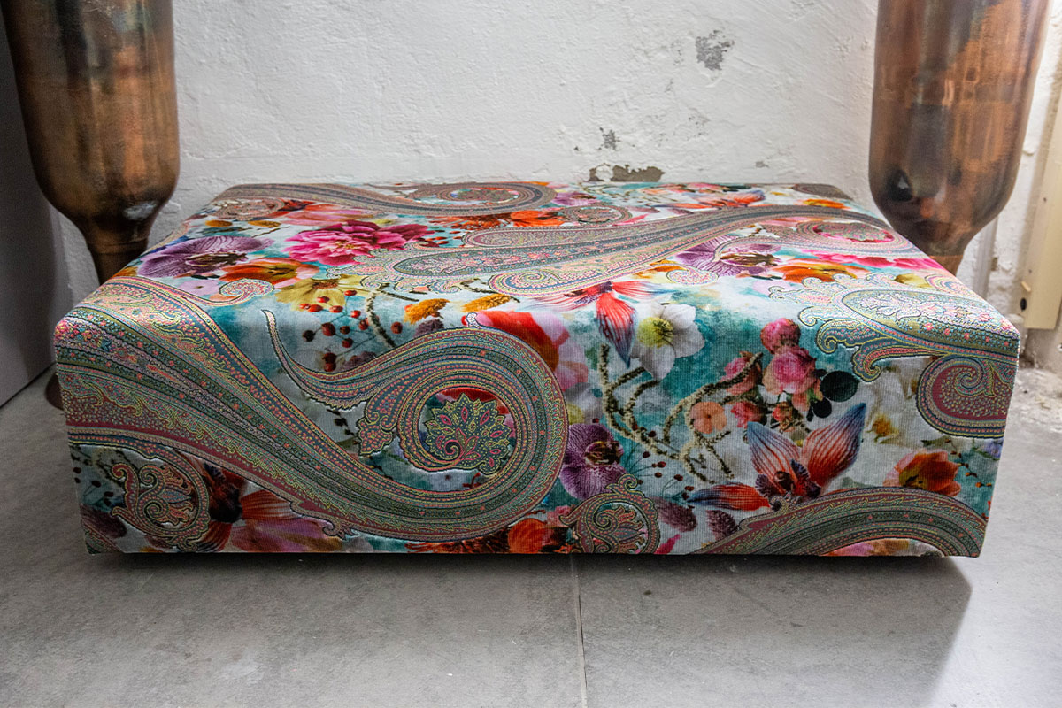 Hocker Boudoir Cube von Rohleder
