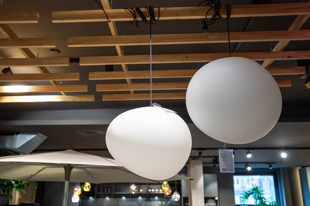 Outdoor-Hängeleuchte Gregg Outdoor Grande von Foscarini im Sale