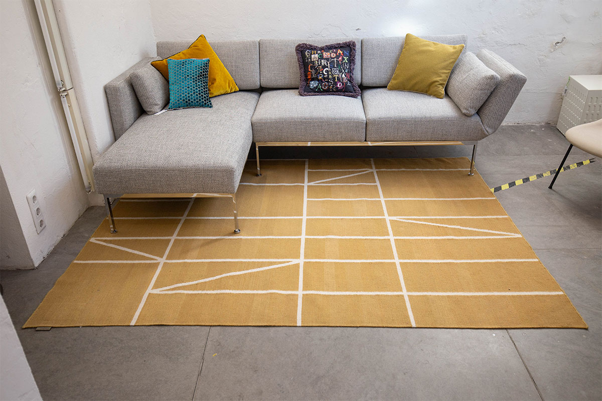 Teppich Kelim von Kvadrat im Sale