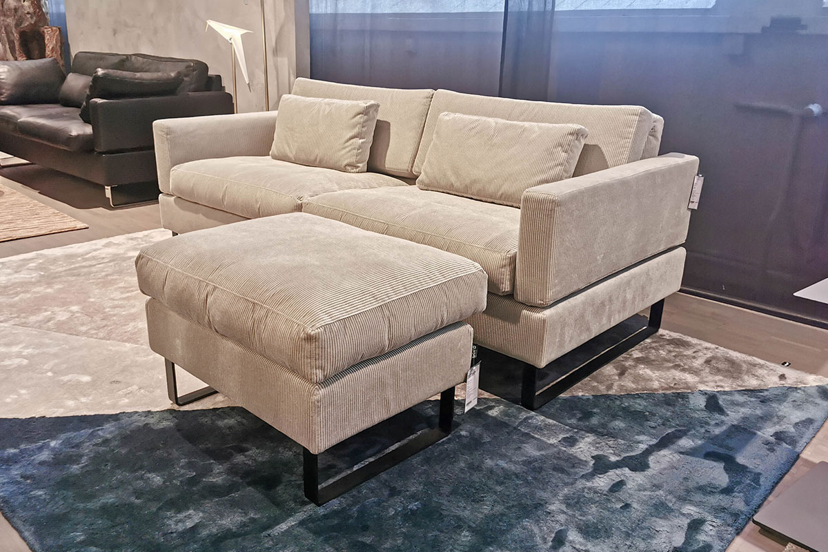 Sofa Tomo Soft inkl. Hocker von Brühl