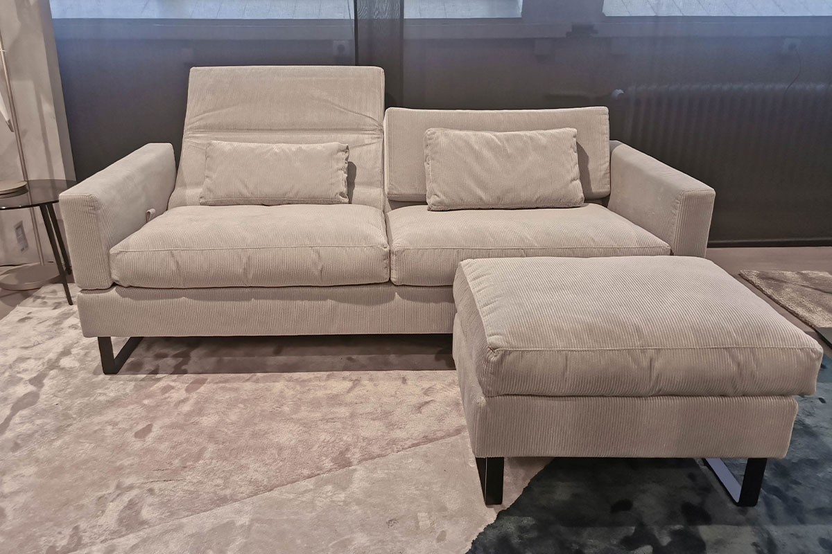 Sofa Tomo Soft inkl. Hocker von Brühl