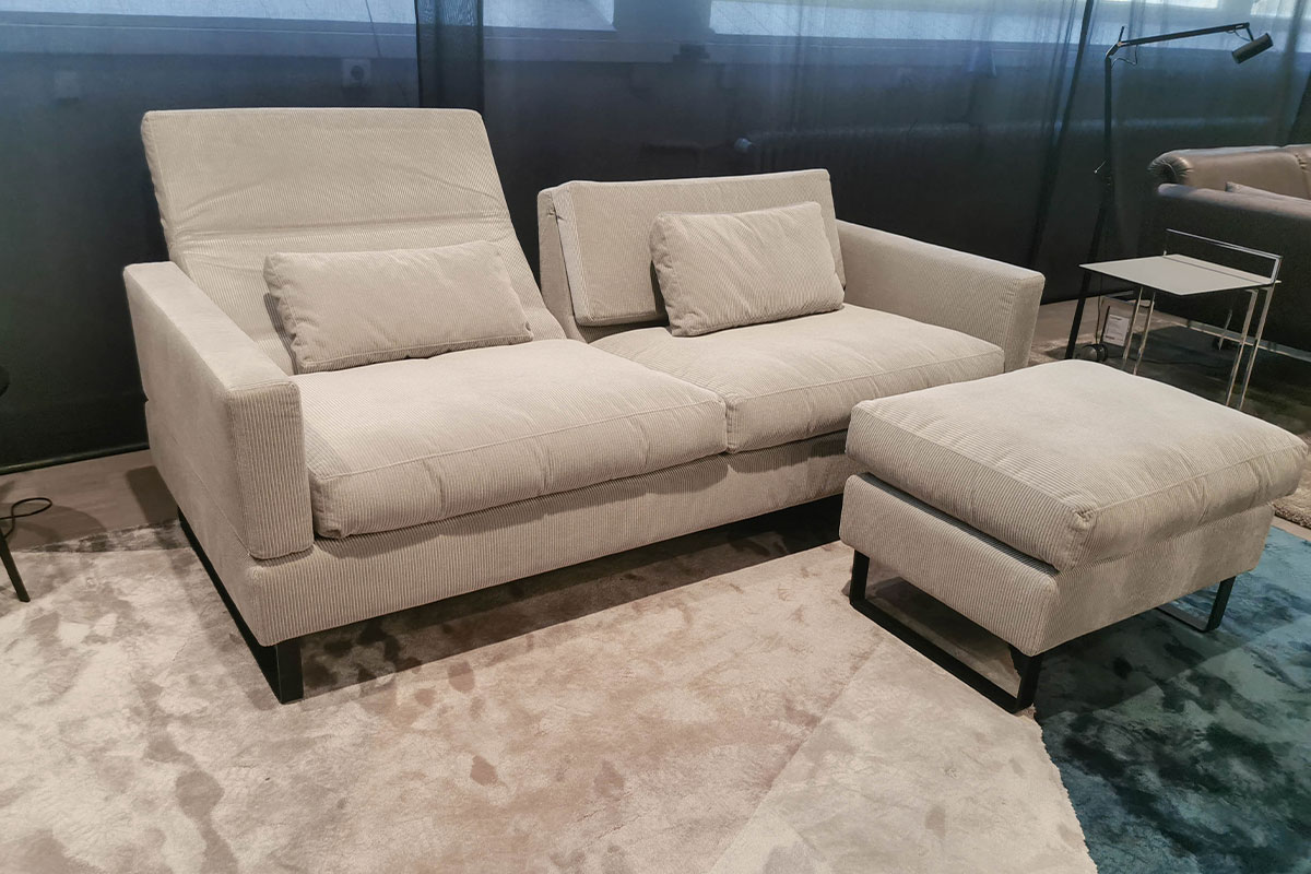 Sofa Tomo Soft inkl. Hocker von Brühl