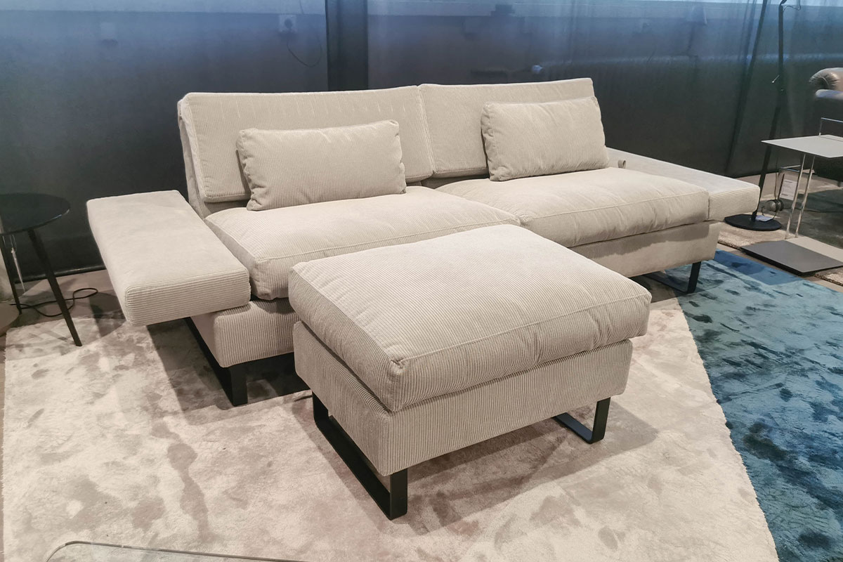 Sofa Tomo Soft inkl. Hocker von Brühl