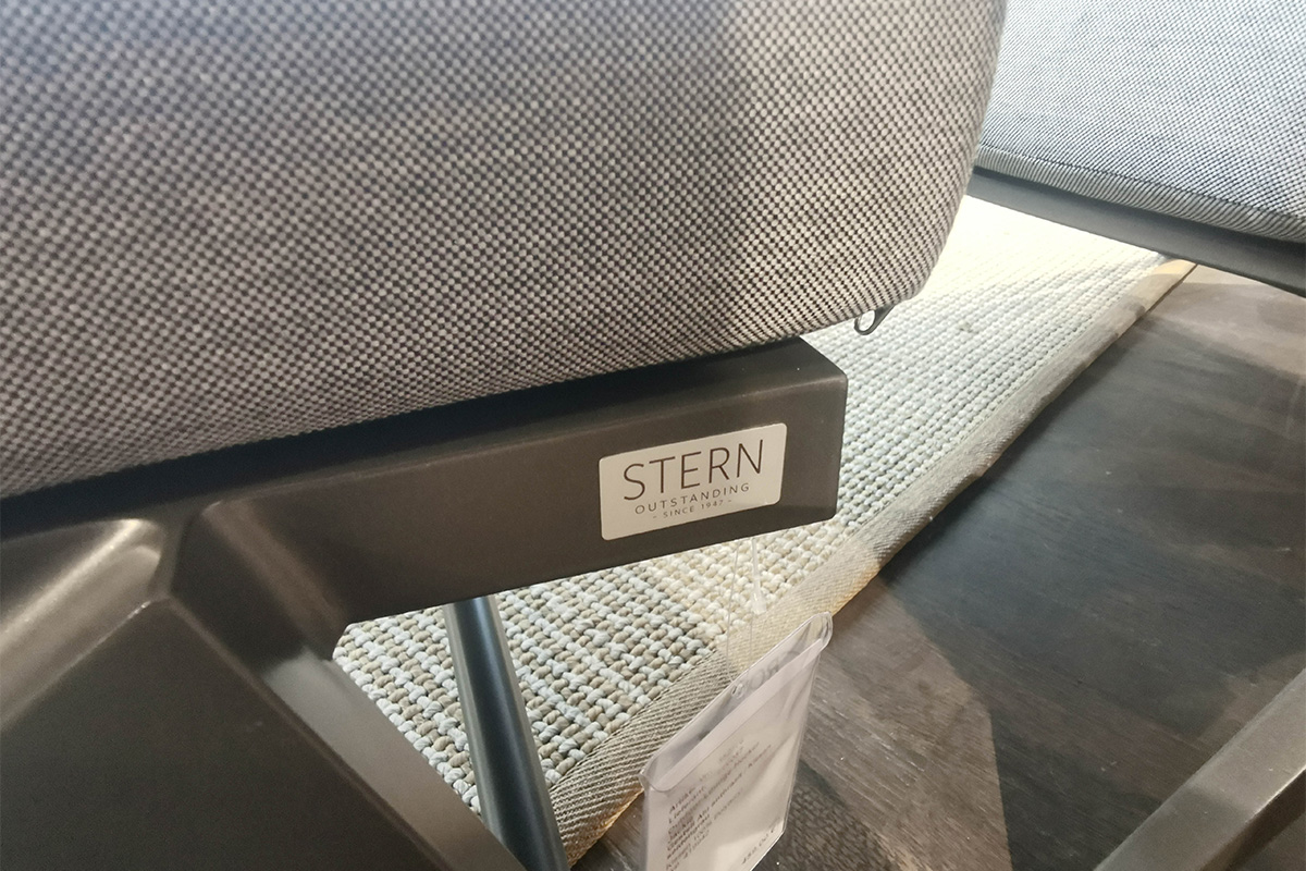 Outdoor-Lounge-Sessel Jackie inkl. Hocker von Stern