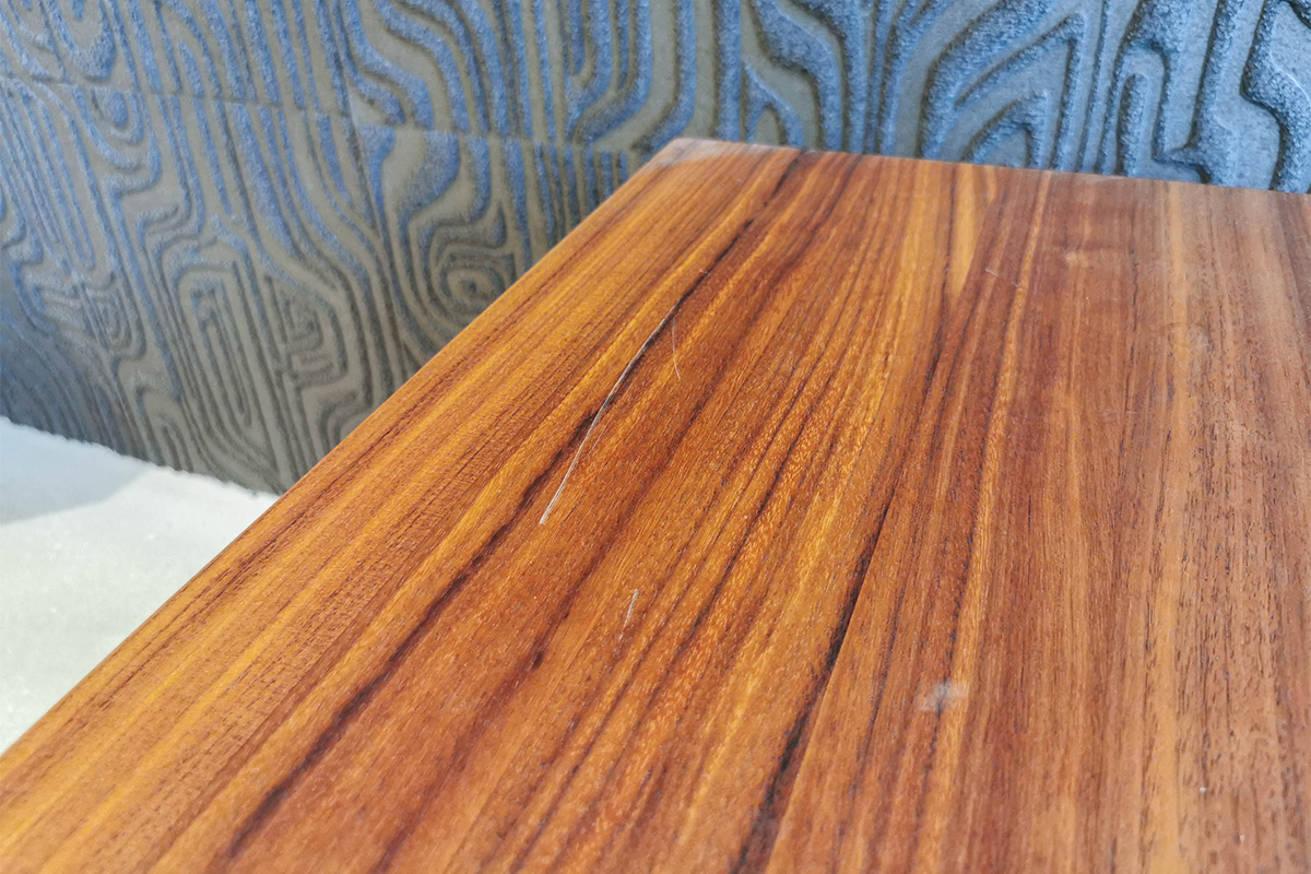 3er Set Beistelltische Nesting Tables Walnuss von Carl Hansen