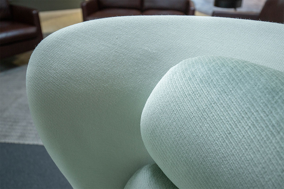 Sessel Ro inkl. Hocker von Fritz Hansen
