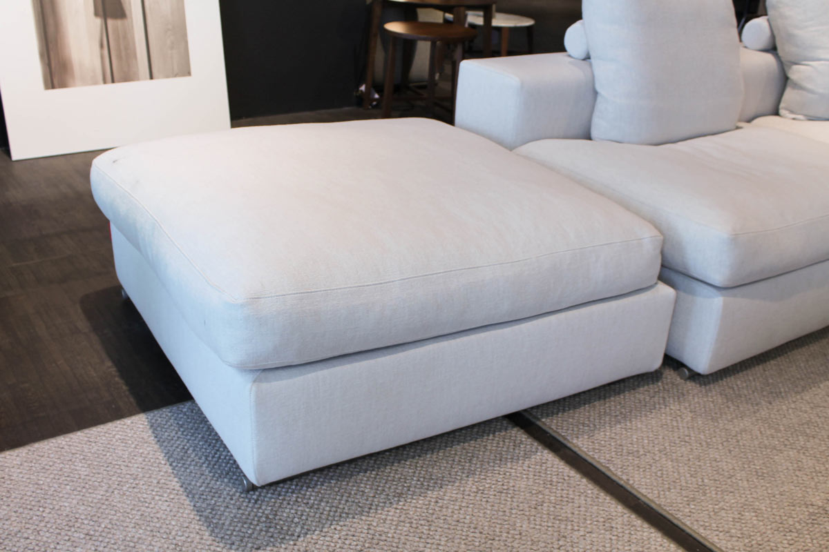 Sofa Groundpiece inkl. Hocker von Flexform