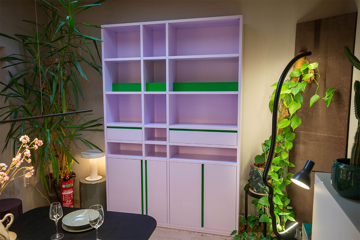 Wohnwand Publicum von Cramer Holzmanufaktur im Sale