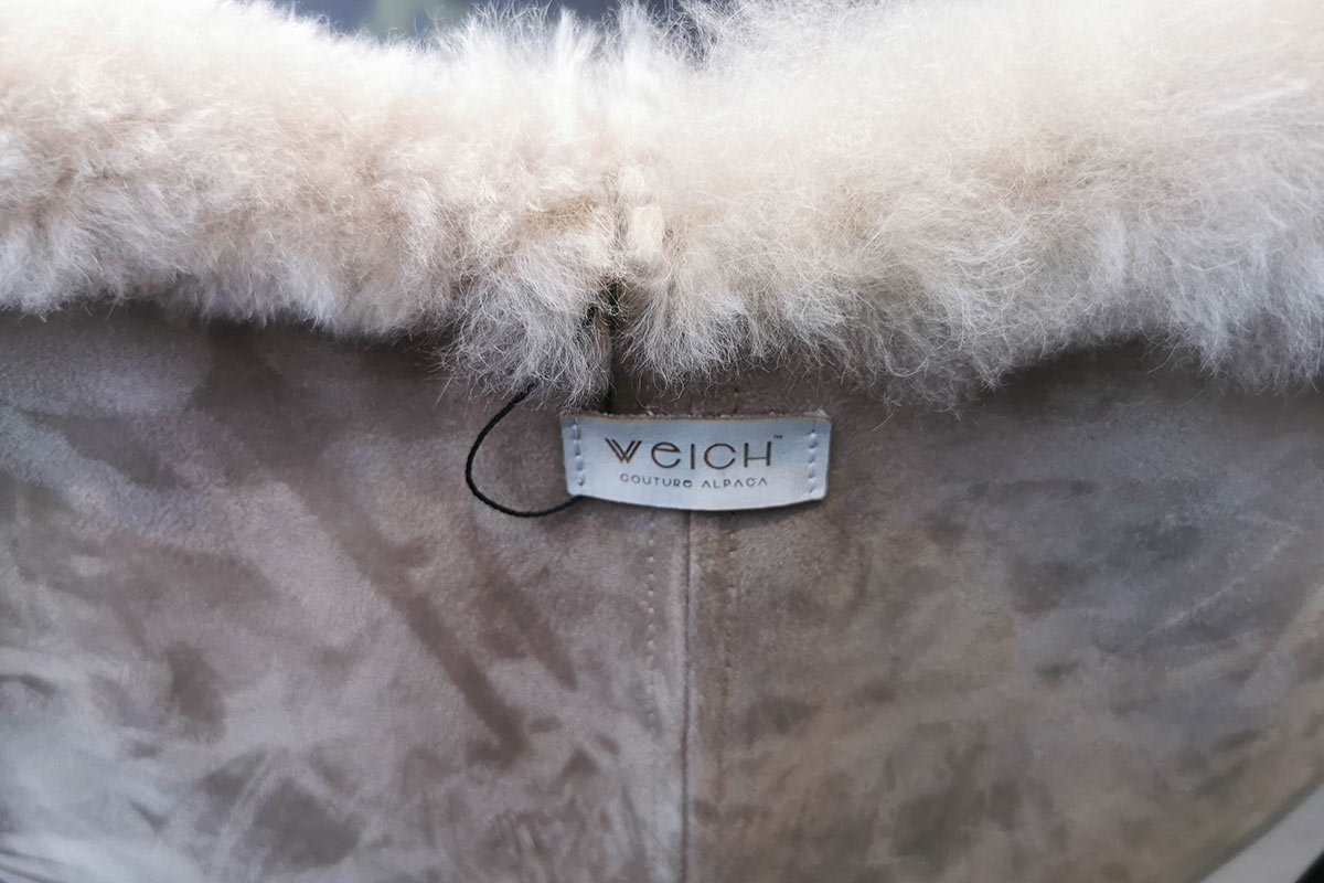 Sessel Butterfly Chair Mariposa inkl. Hocker von WEICH Couture Alpaca