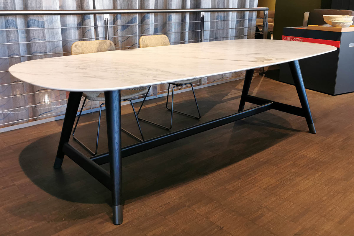 Esstisch Desco von Flexform im Sale