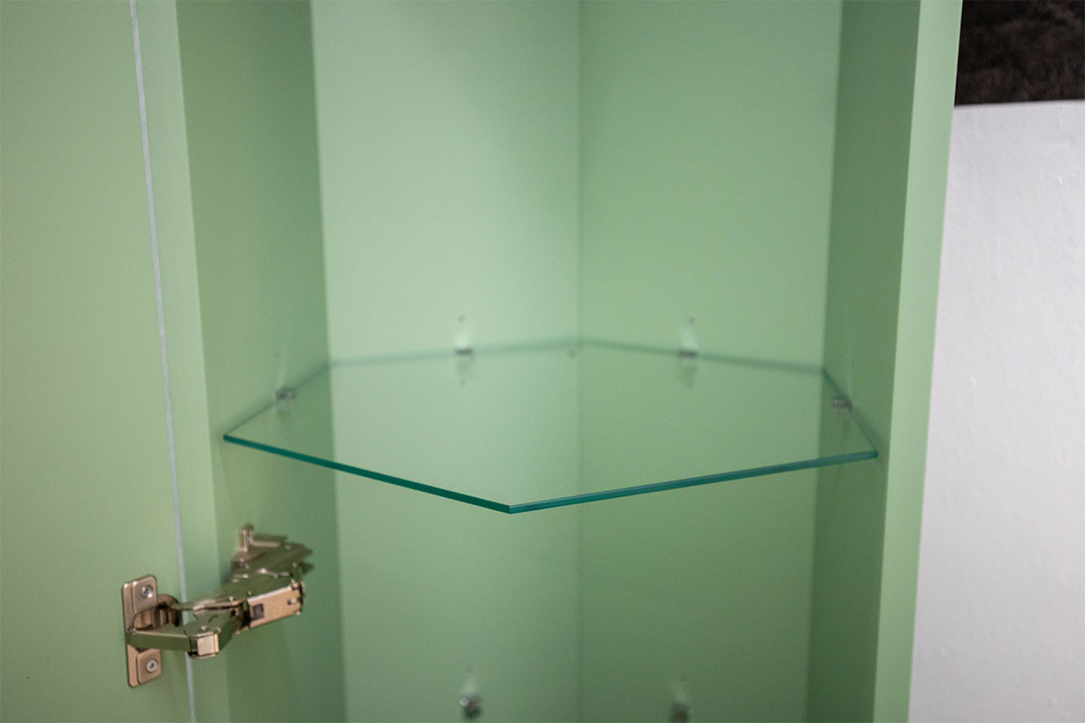 Schrank Exagon pastellt�rkis von Mogg