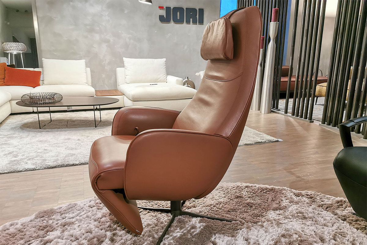 Relaxsessel Cosy Ghost multi-move medi Leder Lipano Castagna von Jori