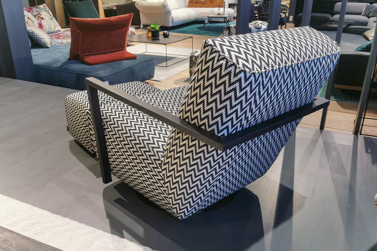 Sessel Twister inkl. Hocker von Bullfrog