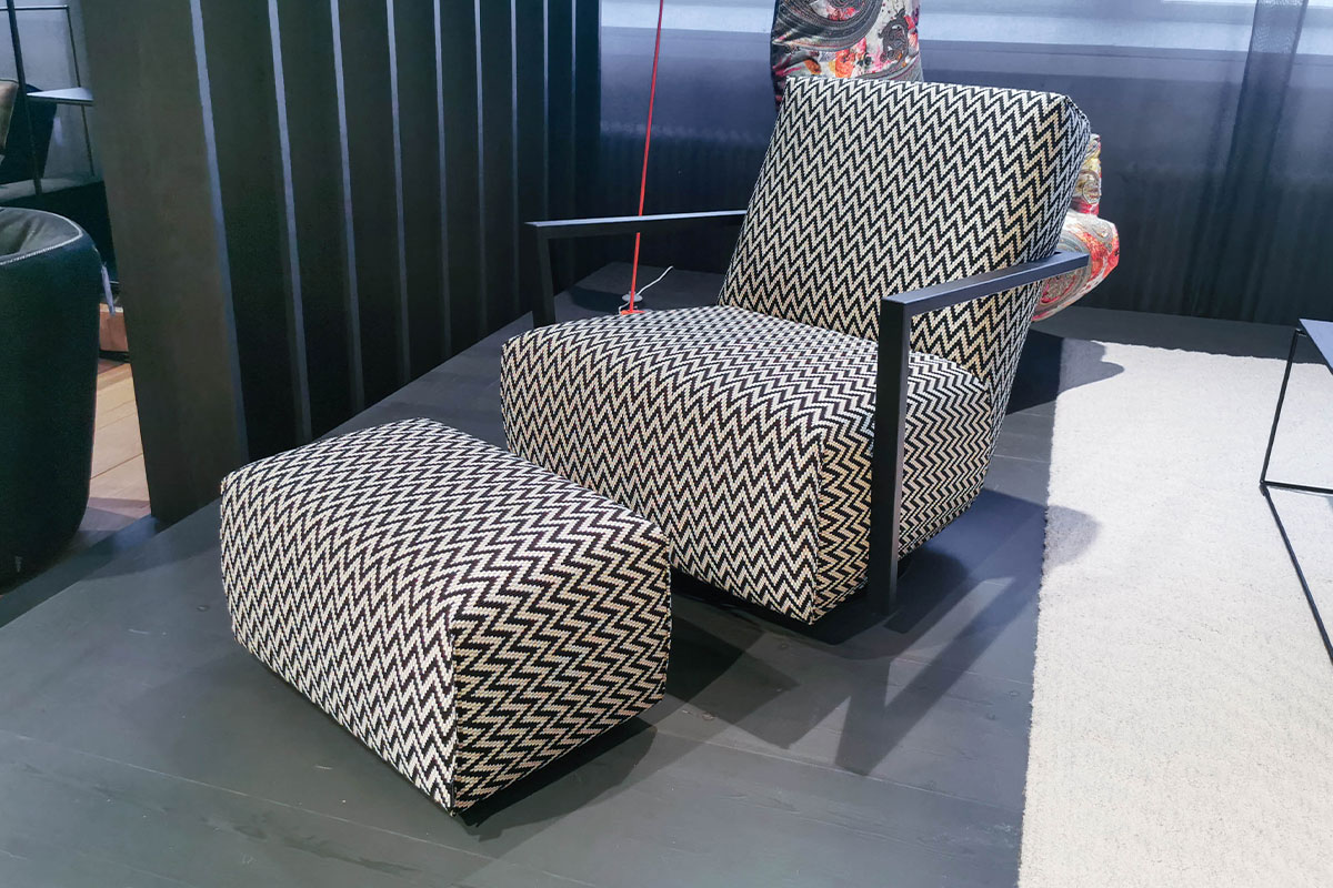 Sessel Twister inkl. Hocker von Bullfrog im Sale