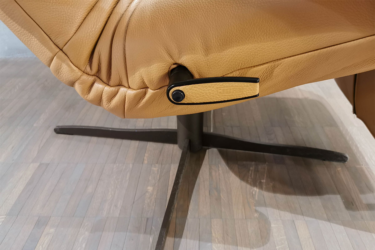 Relaxsessel Yoga mono-move medi Leder Celia Oro von Jori