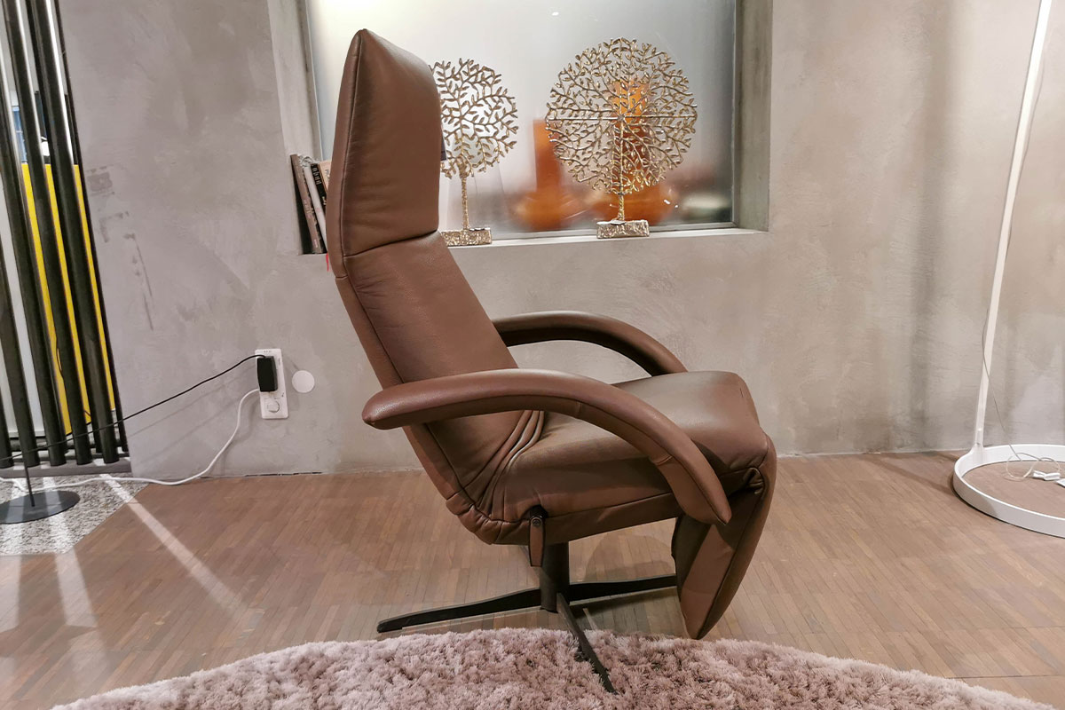 Relaxsessel Yoga mono-move medi Leder Celia Truffo von Jori im Sale