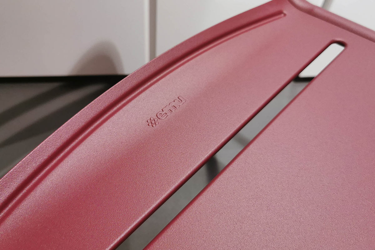 Outdoor-Armlehnstuhl Star weinrot von Emu