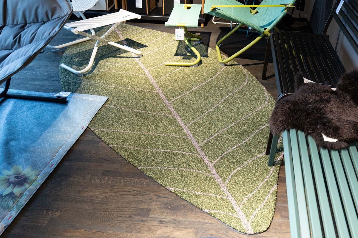 Outdoor-Teppich Symbiosis Leaf gro von CS Rugs im Sale