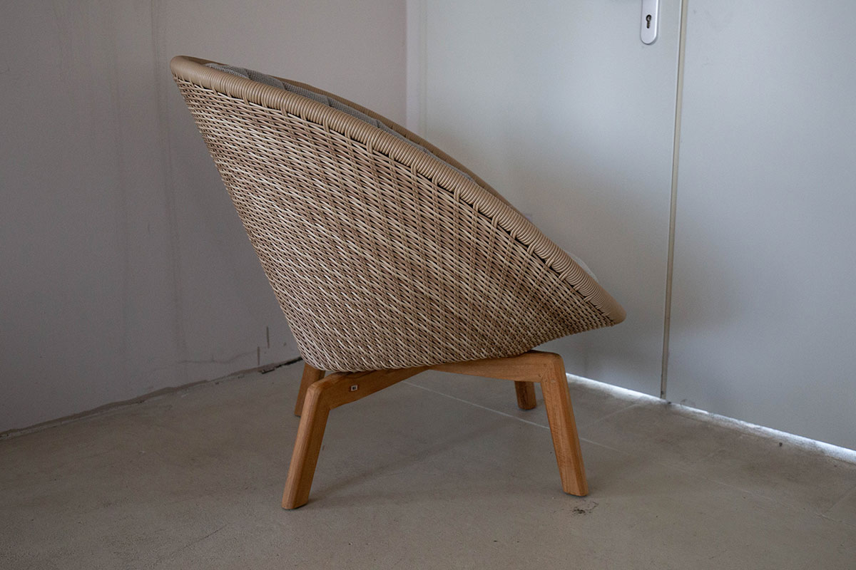 Outdoor-Loungesessel Peacock von Cane-line