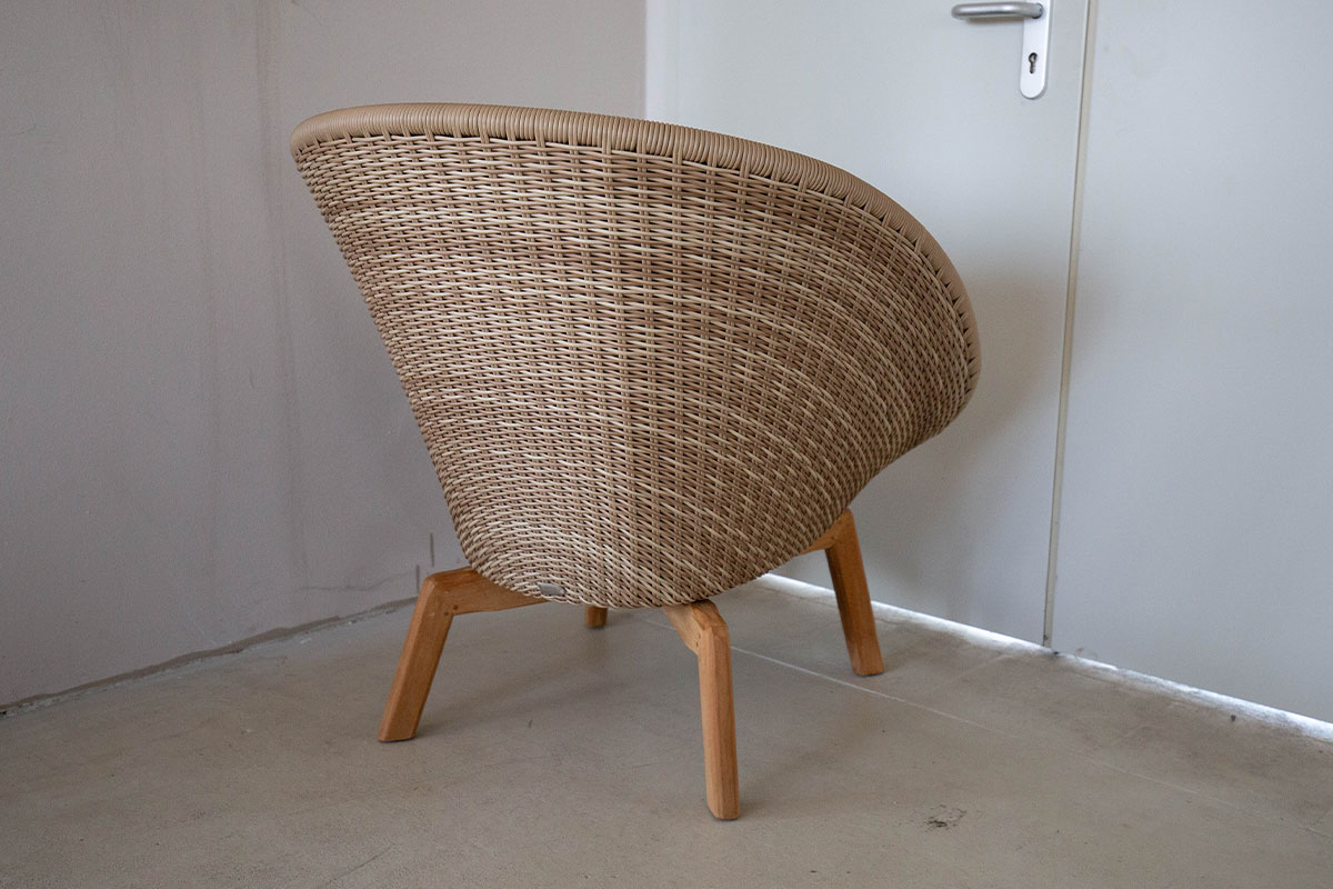Outdoor-Loungesessel Peacock von Cane-line