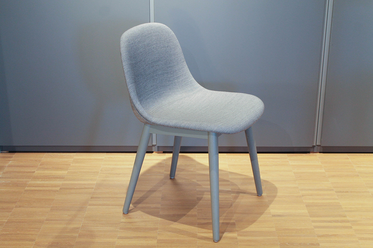 Stuhl Fiber Side Chair Wood von Muuto