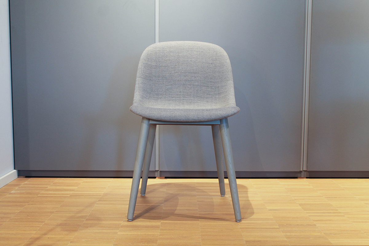 Stuhl Fiber Side Chair Wood von Muuto