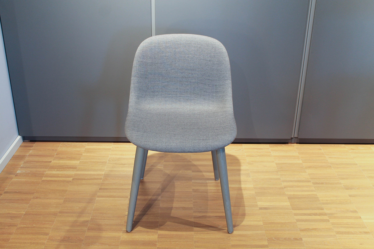 Stuhl Fiber Side Chair Wood von Muuto