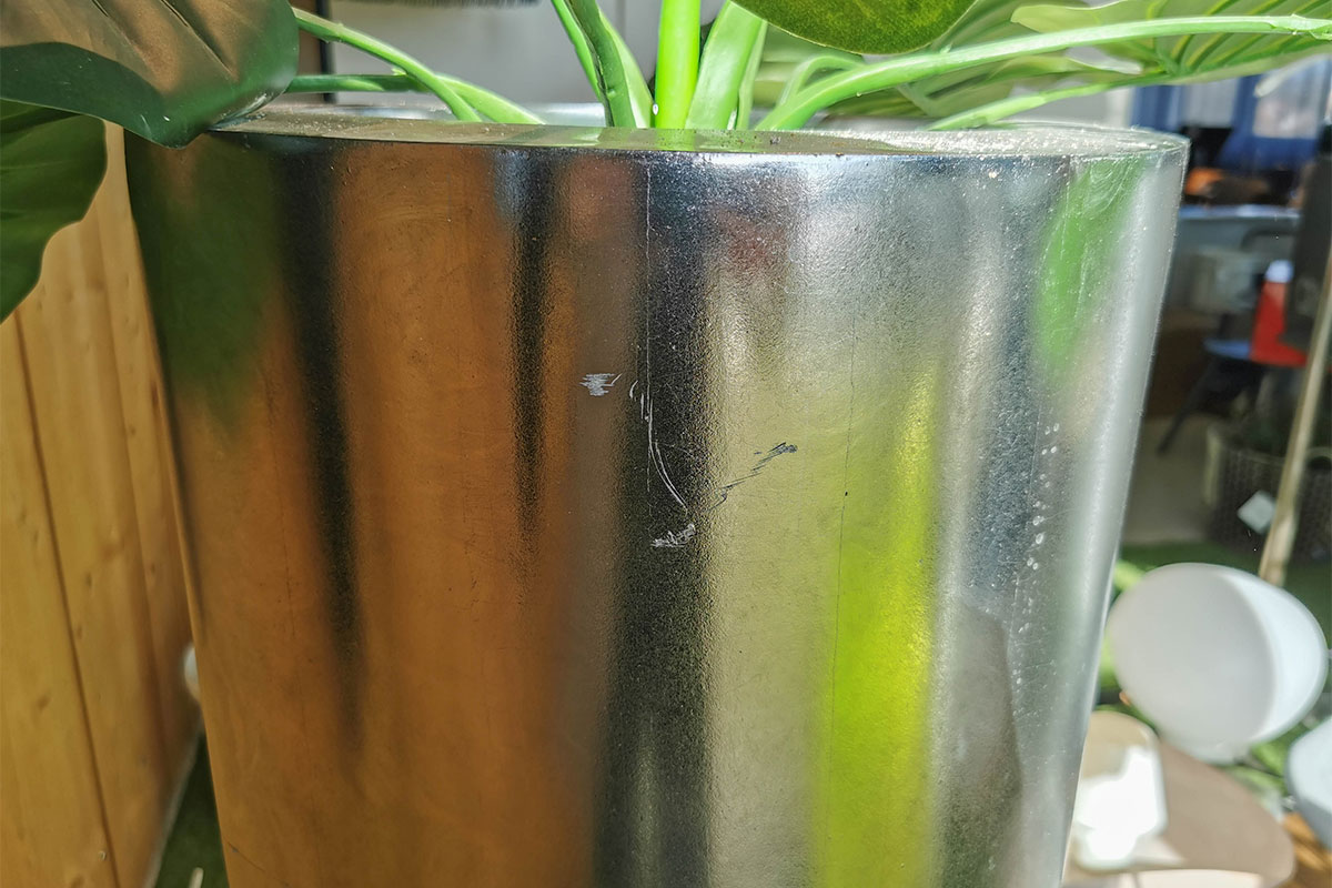 Pflanzgefäß Pandora silber von Fleur Ami