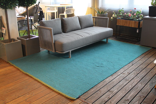 Ausstellungstück im Sale: Outdoor Teppich Sonic Waves von Kymo für 1.690 €