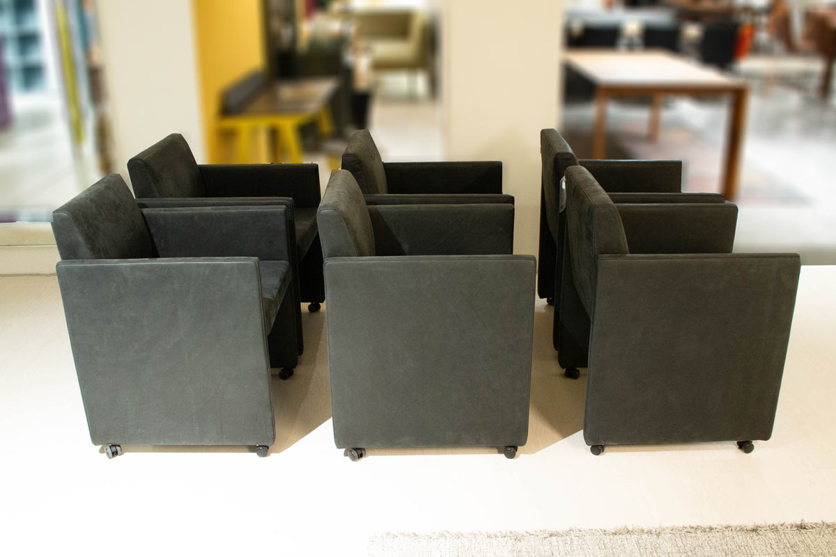 Ausstellungstück im Sale: Stuhlsessel Acapella NEU 6er Set von Cramer Polstermanufaktur für 6.590 €