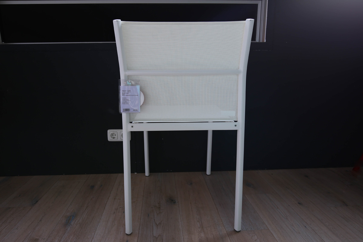 Outdoor-Stuhl Cadiz baumwollweiß von Fermob