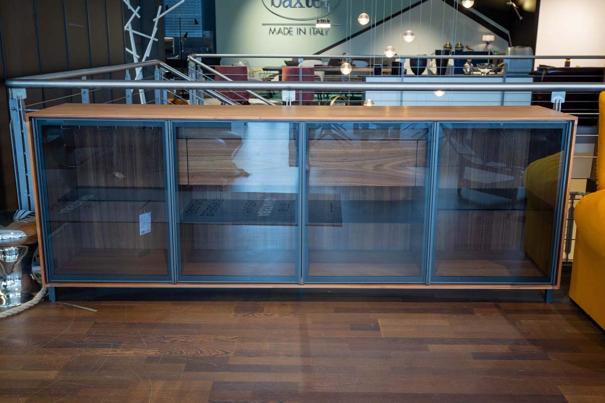 Ausstellungstück im Sale: Sideboard Pandora Glas von Riva für 5.490 €