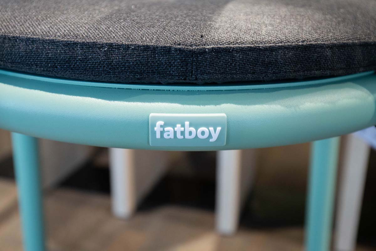 Outdoor-Stuhl Toni mit Armlehnen inkl. Sitzkissen von Fatboy