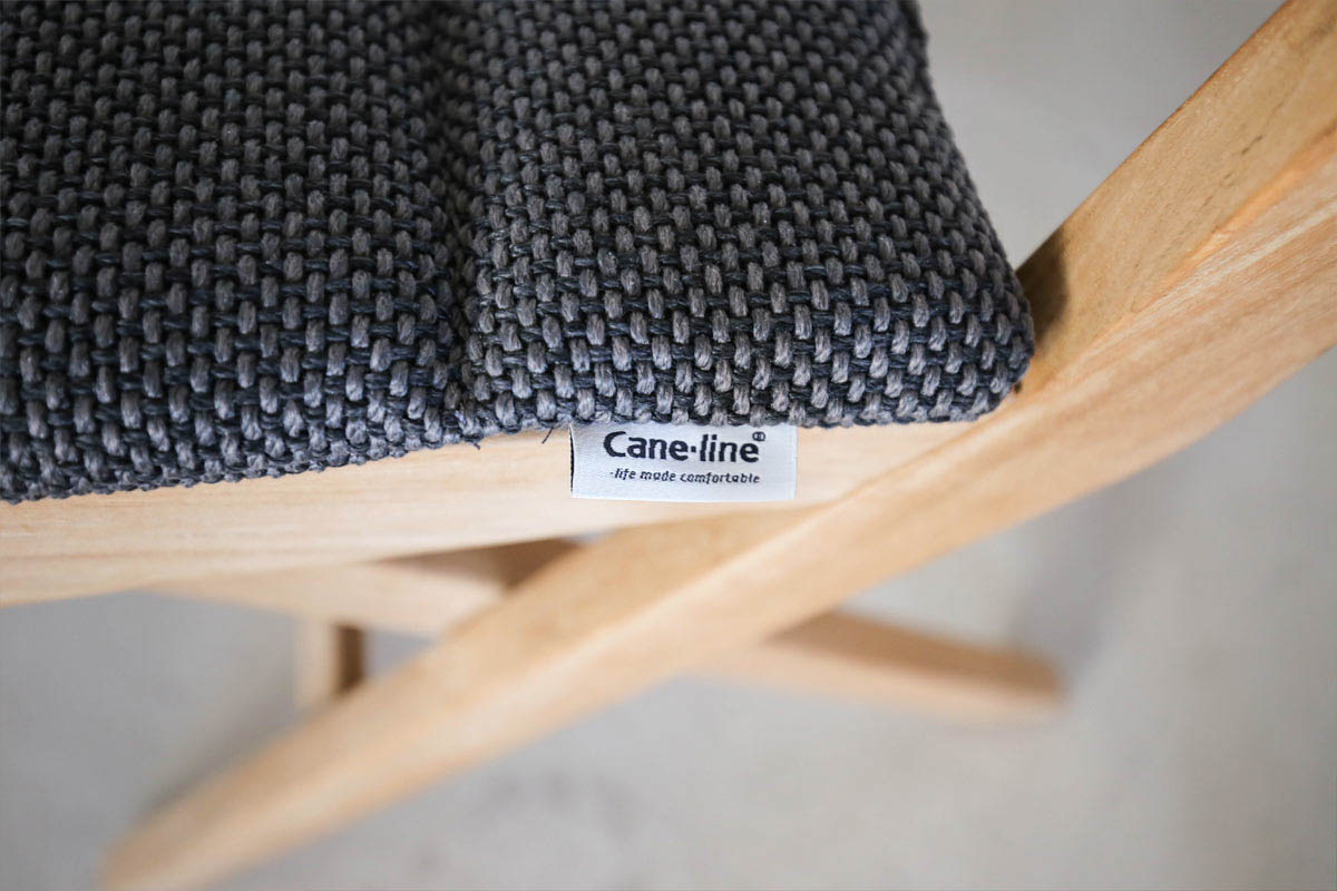 Sitz- und Rückenkissen für Flip Klappstuhl von Cane-line