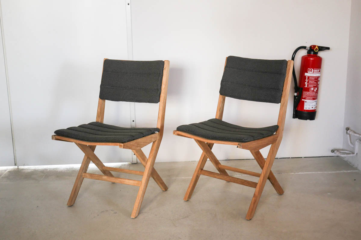 Ausstellungstück im Sale: Outdoor-Stuhl Flip 2er-Set von Cane-line für 1.190 €