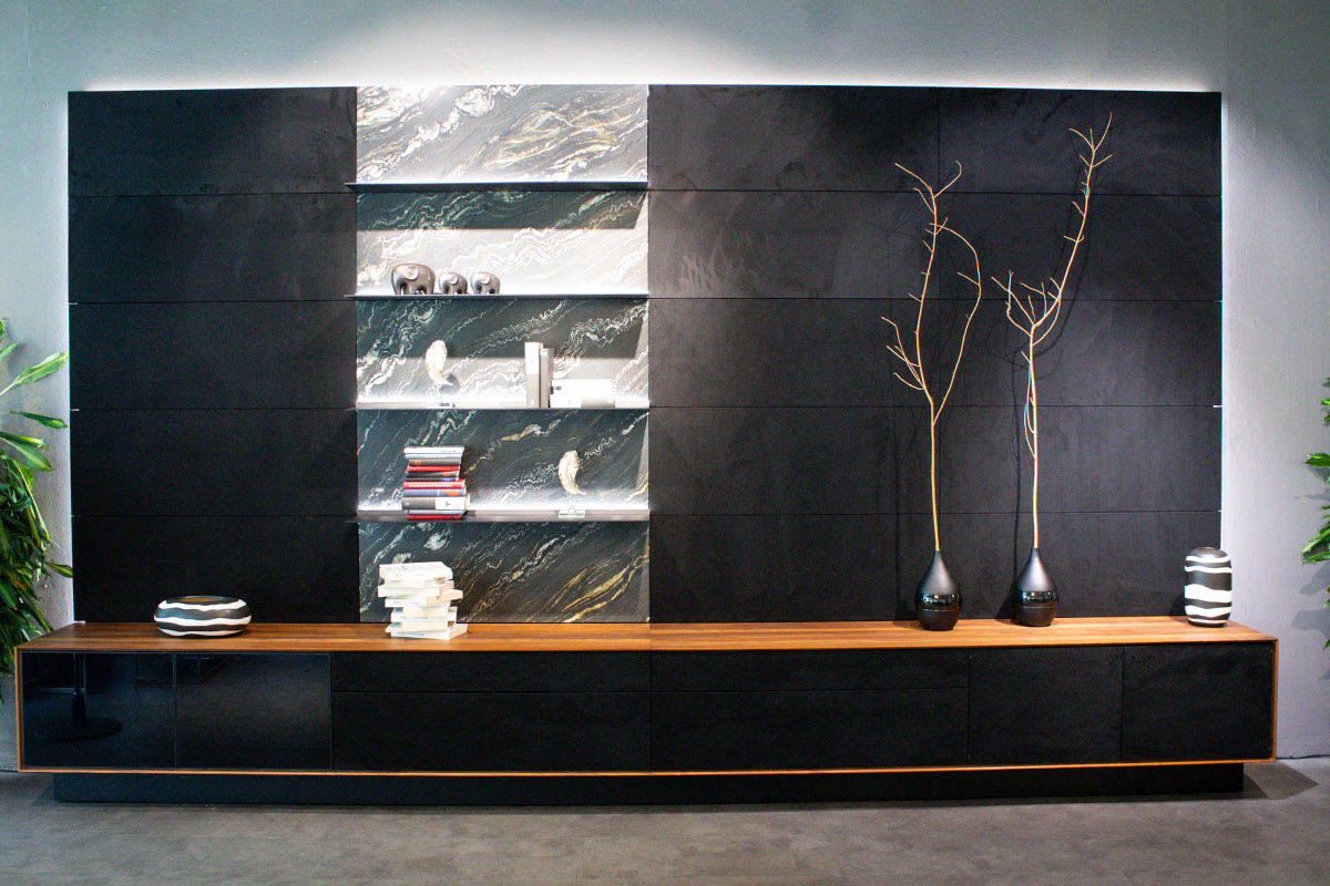 Ausstellungstück im Sale: Wohnwand S 200 / SX von Yomei für 33.450 €